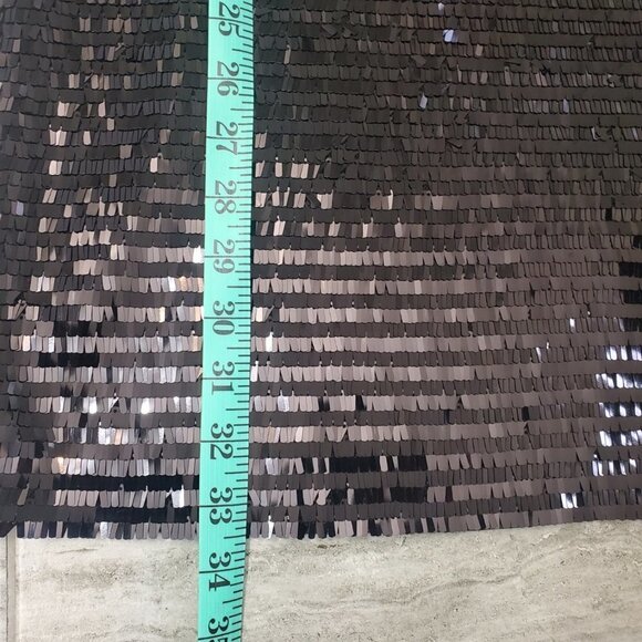 Bodycon Black Party Sequin Dress, XS - Picture 12 of 15